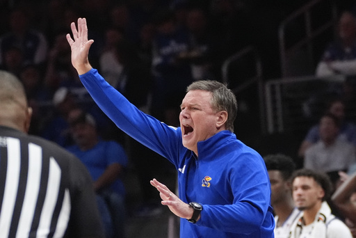 Bill Self surpasses all Kansas coaches in wins as Jayhawks defeat Michigan State 77-69