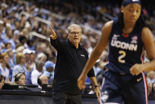 UConn prepares to celebrate coach Geno Auriemma in his pursuit of becoming the NCAA’s all-time winningest coach.