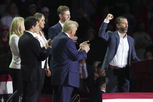 Donald Trump Jr. establishes his political presence while assisting his father in launching a second campaign.