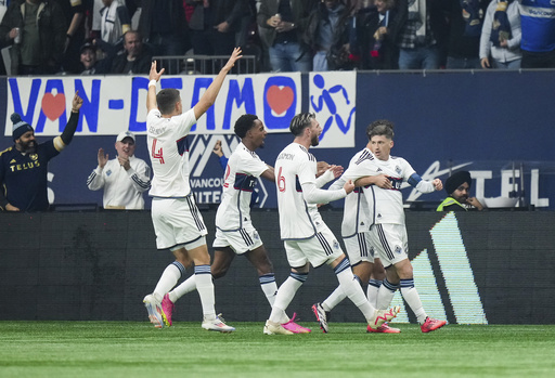 Whitecaps secure series-tying 3-0 win against LAFC thanks to Ryan Gauld, Yohei Takaoka, and two own goals.