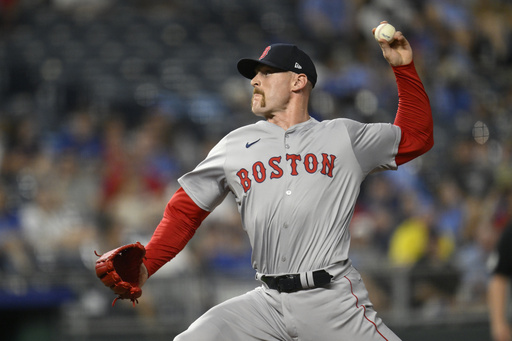 Red Sox pitcher Cam Booser receives Tony C. Award for resilience in adversity