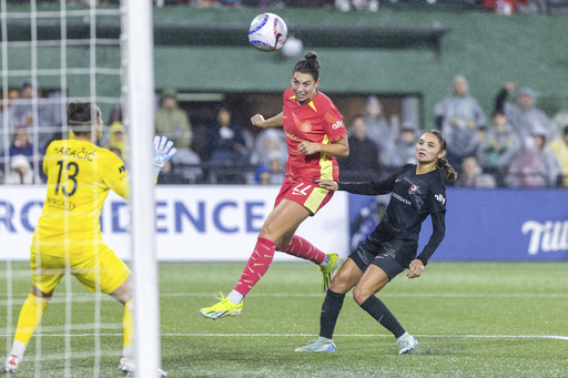 Sinclair netted a goal in her final game as the Thorns triumph over Angel City 3-0