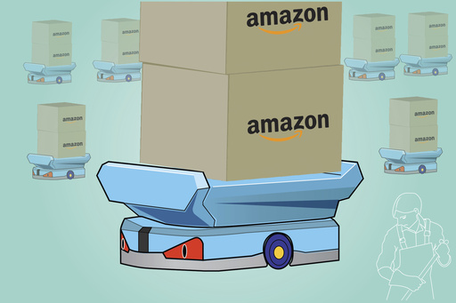 With Amazon increasing its reliance on warehouse robots, how will this impact employees?