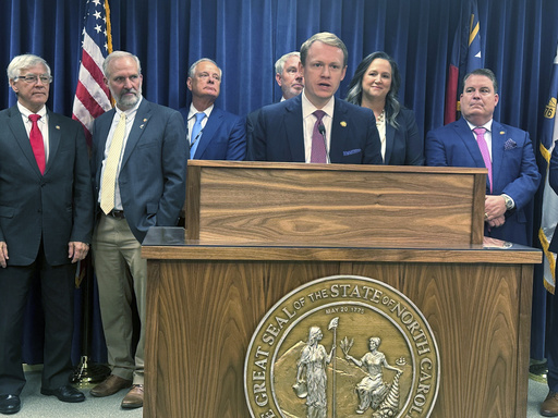 GOP legislators are preparing to choose Destin Hall as the new speaker of the North Carolina House.