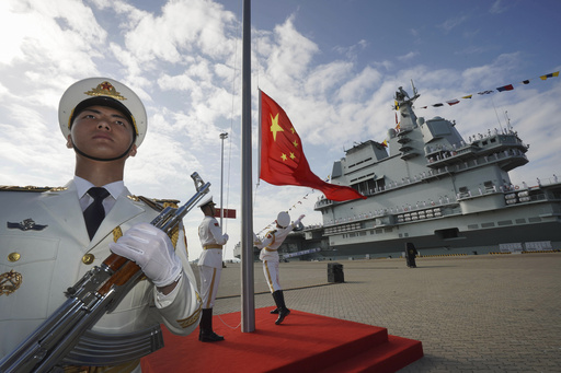 Satellite imagery and documents suggest China is developing nuclear propulsion systems for its upcoming aircraft carrier.