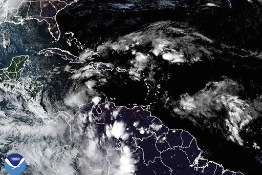 Caribbean storm is expected to approach Cuba, potentially developing into a hurricane.