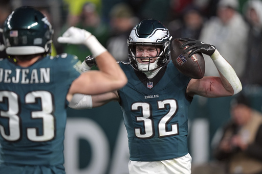 Eagles thriving with Hurts leading, Barkley elevates team to top of division and among NFL elite