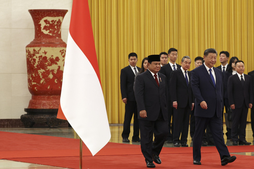 Indonesian President Subianto makes his inaugural overseas visit to China.