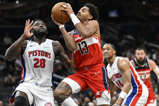 Cunningham records fourth triple-double of the season, propelling Pistons to a 124-104 victory over Washington