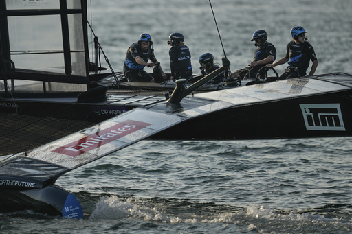 Burling leads the Black Foils to triumph over the British once more at SailGP’s season debut.