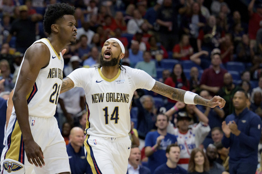 Zion Williamson scores 34 points and provides 10 assists as Pelicans defeat Pacers, 125-118