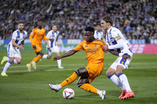 Vinicius of Real Madrid sidelined for Champions League match against Liverpool due to hamstring issue