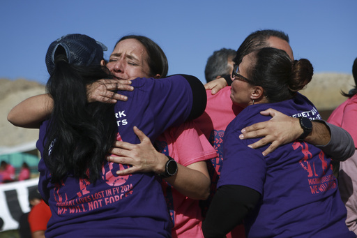 Around 200 families divided by the US-Mexico border come together for a short time during yearly gathering