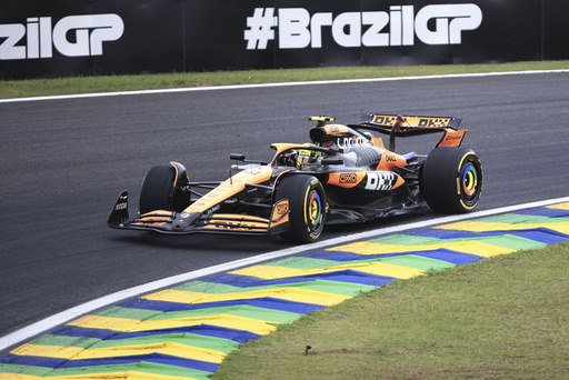 Norris clinches sprint race victory at Brazilian Grand Prix, narrowing the lead held by Verstappen.