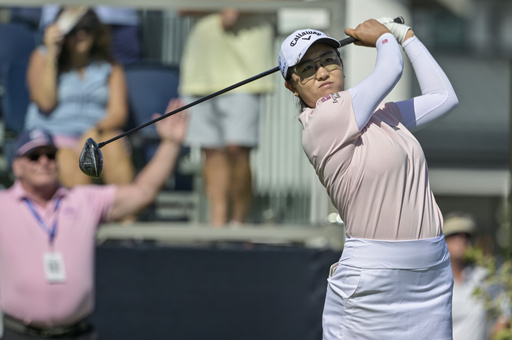 Charley Hull celebrates recent victory, shares top spot in LPGA standings; Nelly Korda trails by two shots.