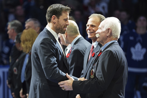 Shea Weber and Pavel Datsyuk inducted into the 2024 Hockey Hall of Fame class.