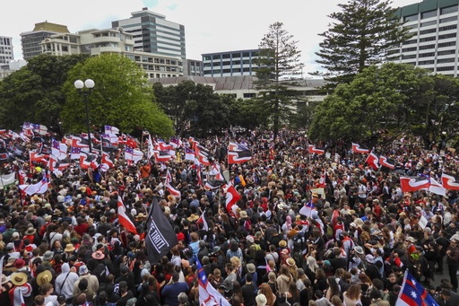 35,000 gather at New Zealand’s Parliament to advocate for M?ori rights