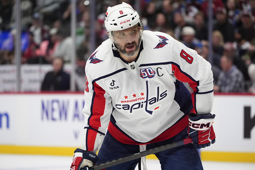 Capitals place Alex Ovechkin on injured reserve, sidelining him for a minimum of one week.