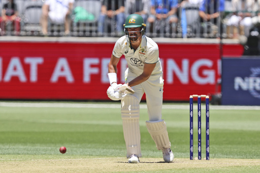 Bumrah claims five wickets as Australia scores 104, falling 46 runs behind India in first innings of opening test.