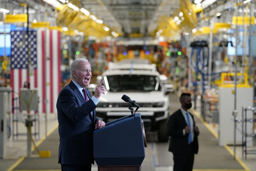 FACT CHECK: Claims about Biden administration’s investments in electric vehicle charging infrastructure are misleading.