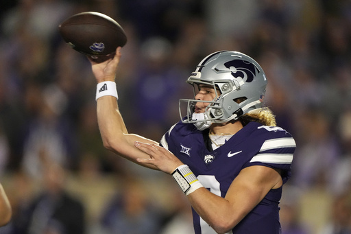 Arizona State outlasts No. 16 Kansas State 24-14 to stay in contention for the Big 12 championship.