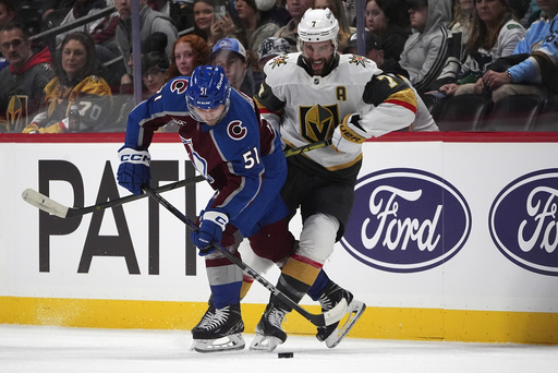 Nichushkin netted sole shootout goal, Avs triumph over Golden Knights, 2-1