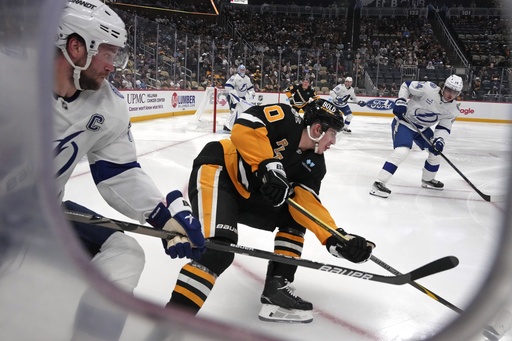 Brayden Point’s overtime goal propels Lightning to a 3-2 comeback victory over Penguins