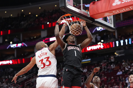 Jalen Green tallies 21 points as Rockets defeat Clippers 111-103