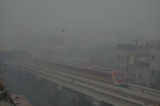 Lahore closes primary schools for a week amid severe air pollution in Pakistan.