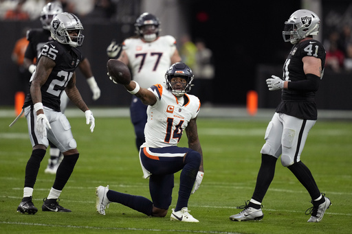 Courtland Sutton’s rise in performance is aiding rookie Bo Nix and the Denver Broncos in their playoff ambitions