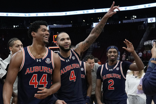 Kansas retains top spot in AP Top 25 basketball rankings, Gonzaga and Auburn enter top 5, St. John’s makes a comeback.