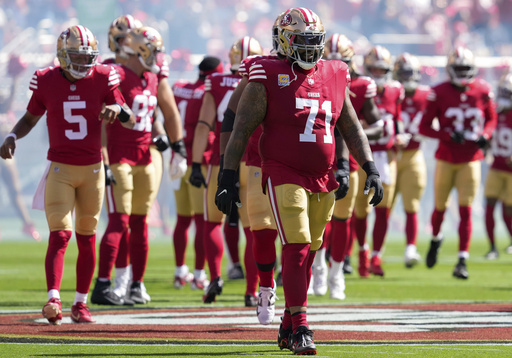 Trent Williams added to 49ers’ roster of players sidelined for Sunday’s matchup versus the Packers.