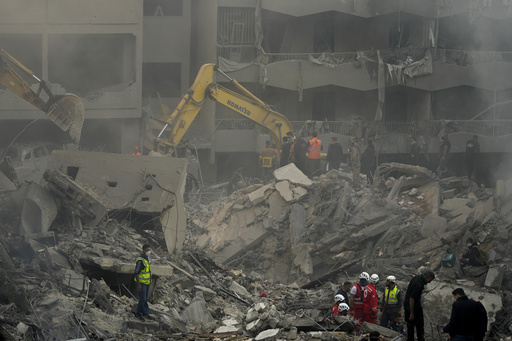 Israeli airstrikes in Beirut result in 11 deaths and many injuries while diplomats advocate for a cease-fire