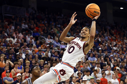 Broome and Johnson each net 18 points, guiding No. 5 Auburn to a 79-56 victory against Kent State.