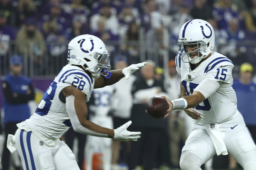 Colts offense remains disjointed following Flacco’s replacement of Richardson.