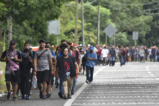 Approximately 1,500 migrants assemble a new caravan in Mexico. Implications of this development.