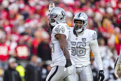 Chiefs secure playoff spot with 19-17 win after Raiders’ late-game snap mishap