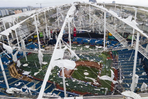 Report indicates it will cost roughly $55M to repair hurricane-affected Tropicana Field ahead of the 2026 season.