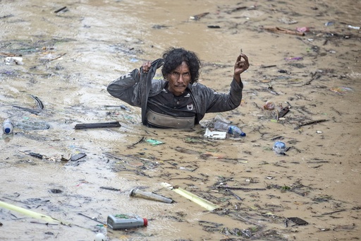 At least 7 fatalities reported from rain-induced landslide on Indonesia’s Sumatra island.