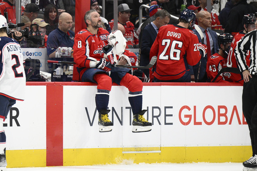 McMichael and Ovechkin lead the Capitals to a dominant 7-2 victory over the Blue Jackets