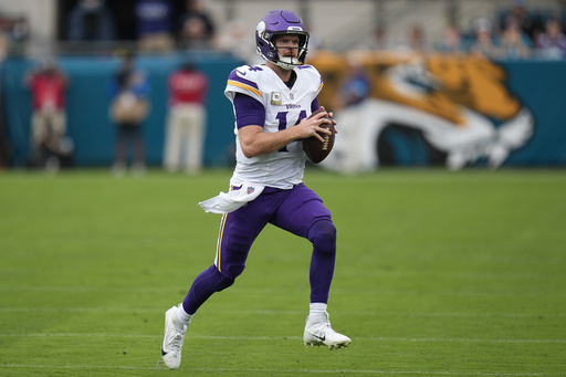 Vikings aim to maintain unbeaten record against AFC as they face struggling Titans.