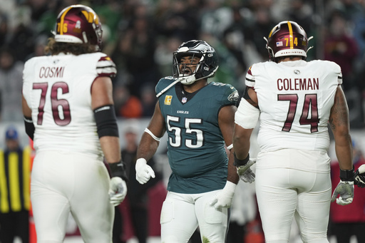 Commanders falter on critical fourth down against Eagles, delaying Daniels’ signature victory.