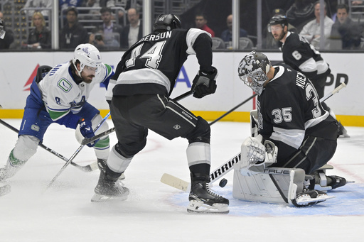 Hughes maintains impressive performance as Canucks defeat Kings 4-2 despite Boeser’s absence.