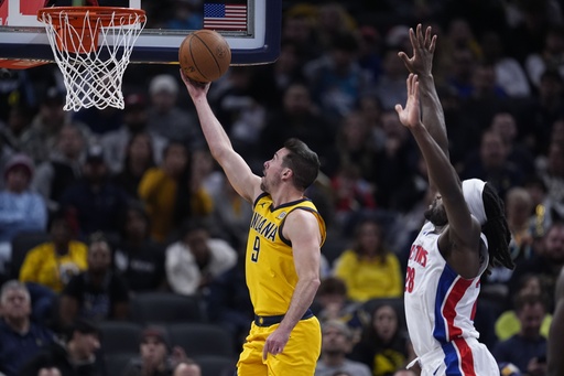 Cade Cunningham scores 24 points and grabs 11 rebounds in comeback, leading Pistons to 130-106 victory over Pacers.