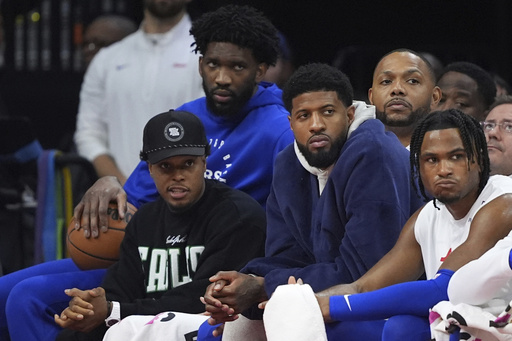 Familiar scenario in Philadelphia as Paul George and Joel Embiid miss another game against Houston