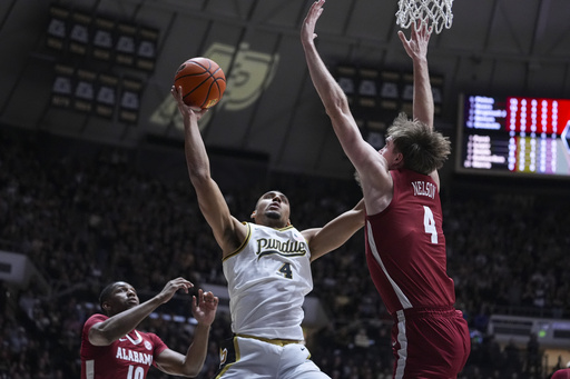 No. 13 Purdue reestablishes dominant inside game in 87-78 victory over No. 2 Alabama