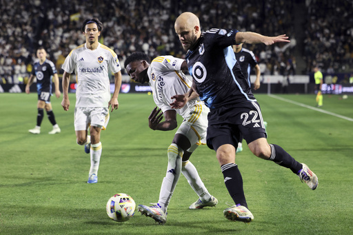 Pec, Paintsil, and Joveljic net two goals apiece as Galaxy triumph over Minnesota 6-2, move on to conference finals