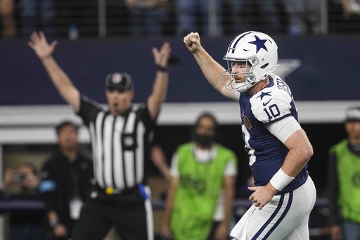 Overshown’s spectacular pick-six propels Cowboys to 27-20 Thanksgiving victory against Giants