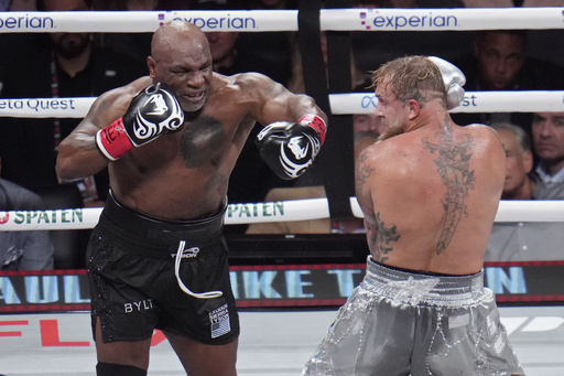 Jake Paul aims for a championship match while 58-year-old Mike Tyson contemplates his future in boxing.