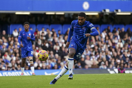 Reece James of Chelsea unavailable for Leicester match due to hamstring setback